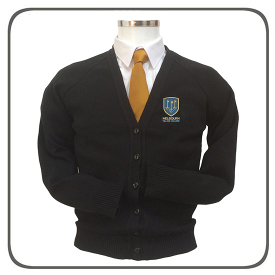 Navy Knitted Cardigan – Melbourn Village College